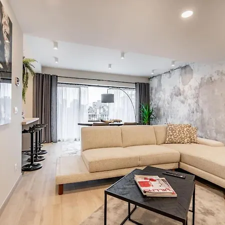 Apartamento L'appart Léon, avec parking et sauna Lieja
