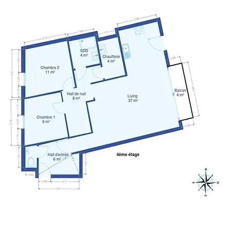 Apartmán L'Appart Leon, Avec Parking Et Sauna *