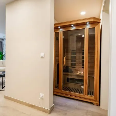 L'appart Léon, avec parking et sauna Apartamento Lieja